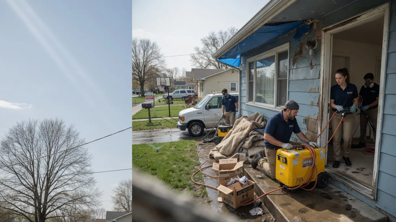 Basement Flood Cleanup in Weatherly, PA near me